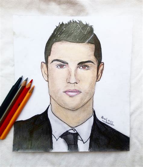 pictures of ronaldo easy to draw